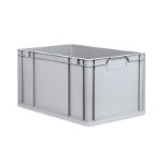 Plastback Stapelbar Eurobox NextGen Economy 600x400x320 mm med stängd handtag